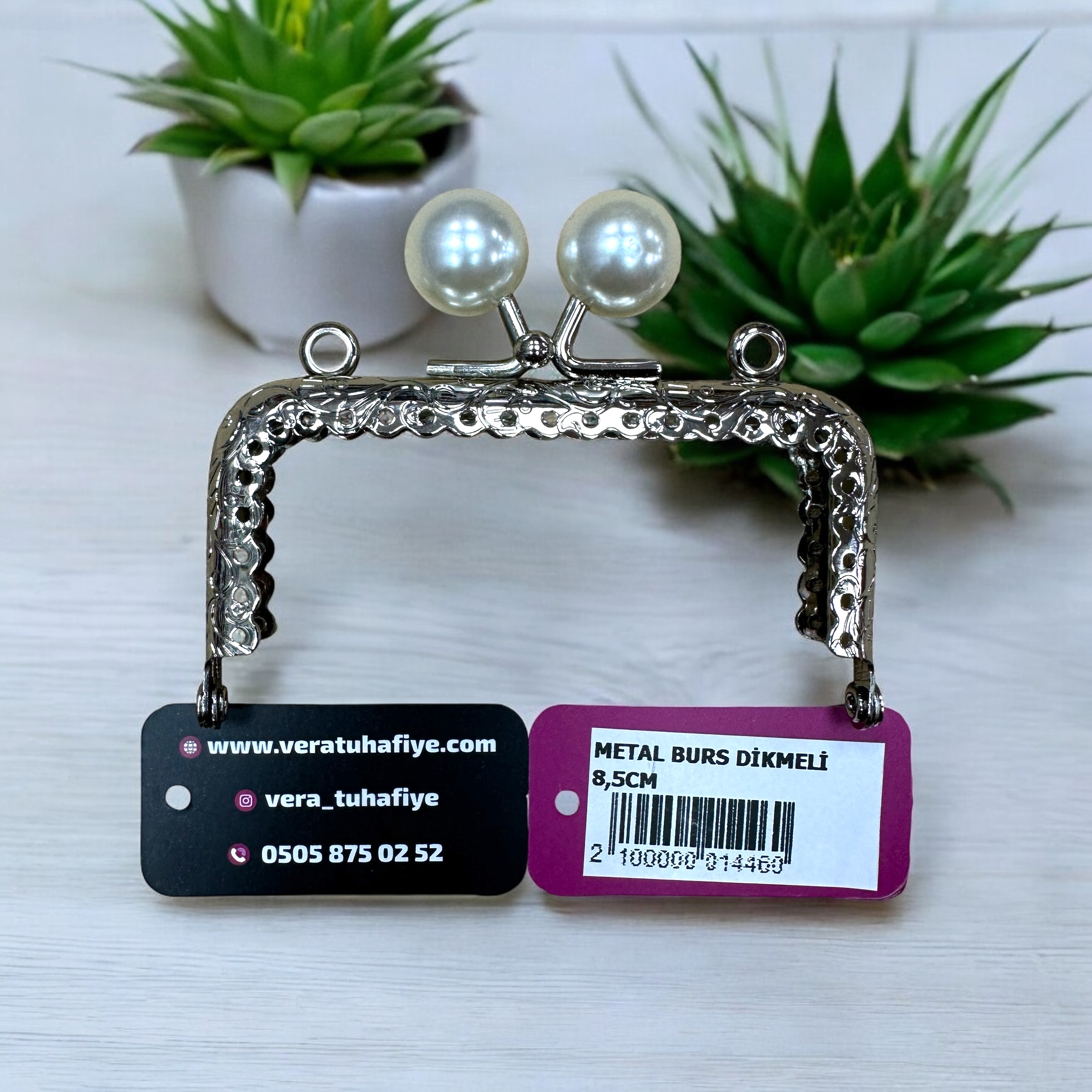 8.5 CM DİKMELİ BURS İNCİLİ